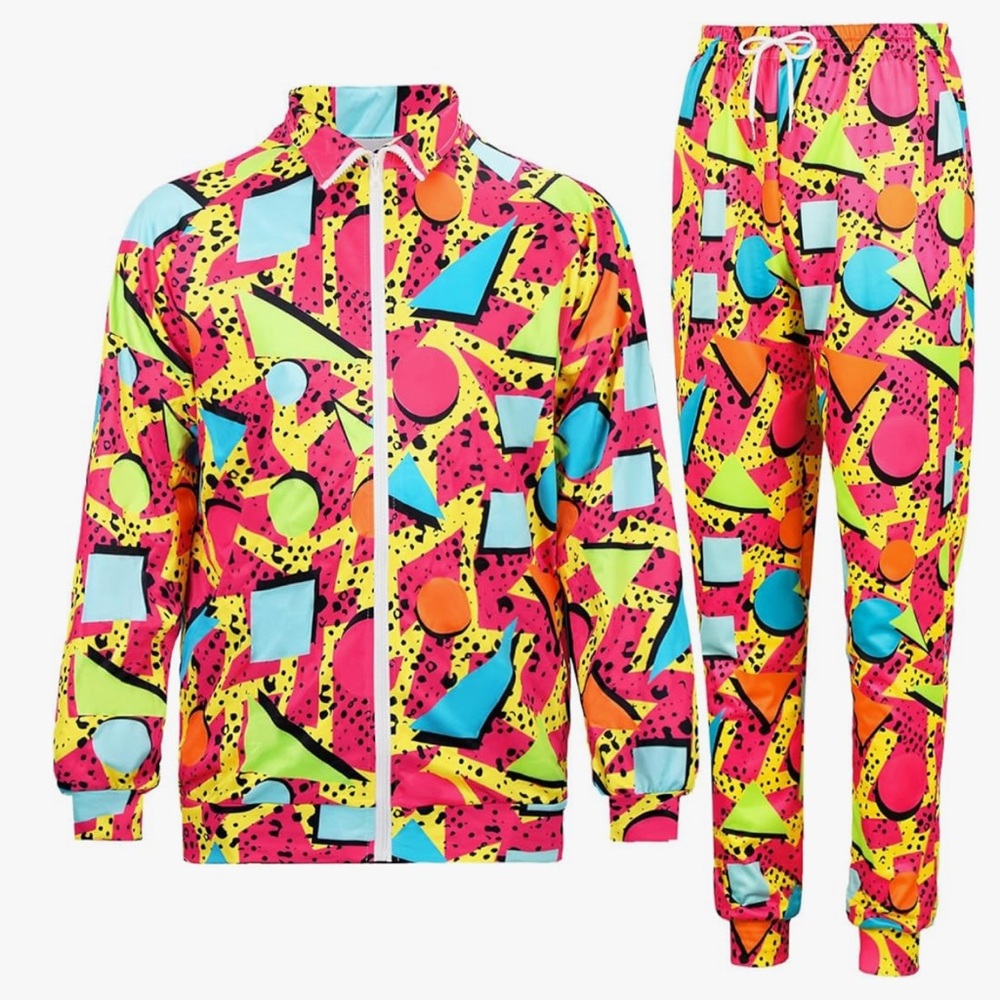 Colorful Geometric Tracksuit